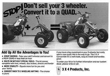 Honda 3 wheeler conversion kits #4